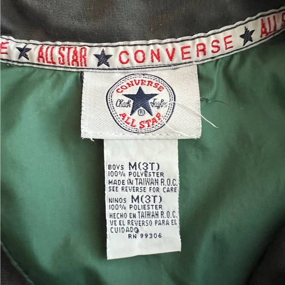 Vintage Converse full zip sweater sweatshirt size 3T - Picture 4 of 5